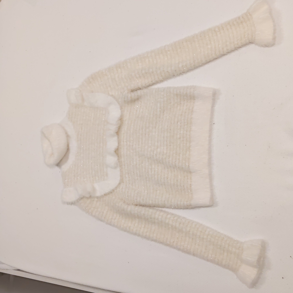 Zara Sweater White 🤍🤍🤍